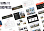 convert figma to wordpress, xd to wordpress, figma to elementor